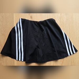 adidas Black & White Kids' Skort